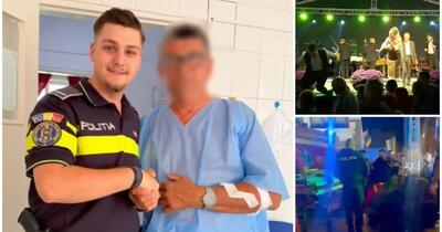 A lăsat microfonul pentru a resuscita un om: gestul unui polițist din Argeș