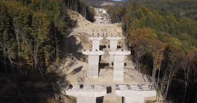 VIDEO Pregătiri pentru forarea primului tunel cu TBM pe Autostrada Sibiu-Pitești