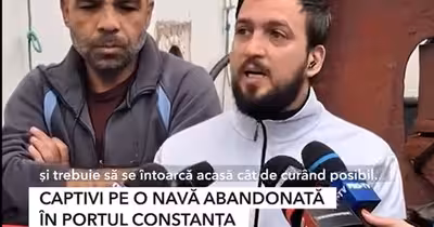 Dramă în Portul Constanța: zece marinari trăiesc în frig și beznă pe o navă abandonată
