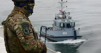 Resturi de dronă în Marea Neagră: intervenție a scafandrilor militari la Chituc