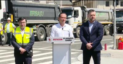 Daniel Băluță și Ciprian Ciucu, împreună pe șantierul de la Planșeul Unirii: „Vom colabora”