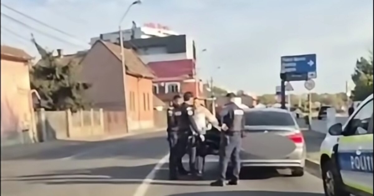 Șofer drogat cu ketamină pe un drum din Mureș: abia se mai ținea pe picioare