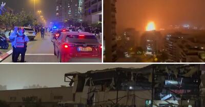 Rachetele iraniene au lovit violent centrul Israelului. Un crater imens s-a format lângă o școală din orașul Petah Tikva