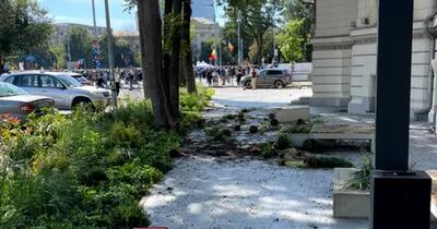 Haos în Piața Victoriei: protestul fermierilor s-a încheiat cu răniți și pagube