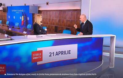 Audiență uriașă pentru Bolojan la Esca, la ProTV!