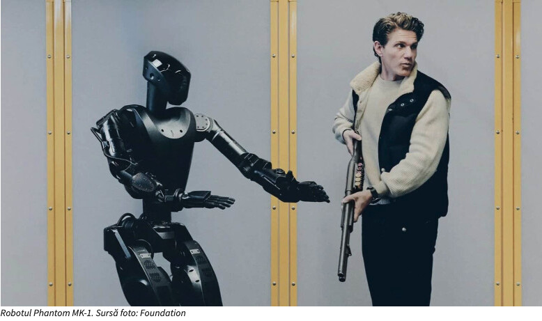 Primii roboți umanoizi pe frontul din Ucraina?