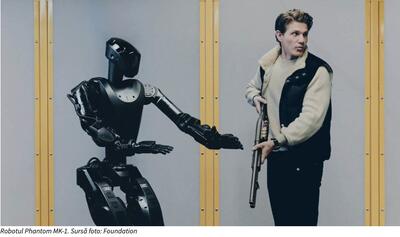 Primii roboți umanoizi pe frontul din Ucraina?