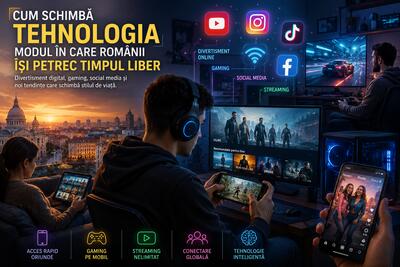 Cum schimbă tehnologia modul în care românii își petrec timpul liber