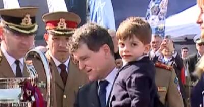 Fiul lui Nicușor Dan a furat atenția la expoziţia Black Sea Defense, Aerospace and Security