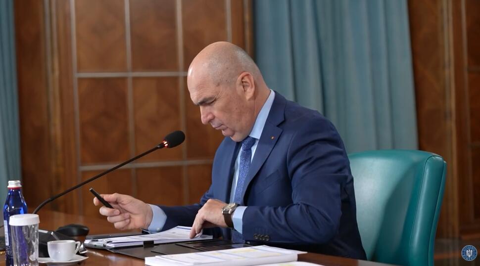 VIDEO Imagini în premieră de la ședința de guvern fără miniștrii PSD