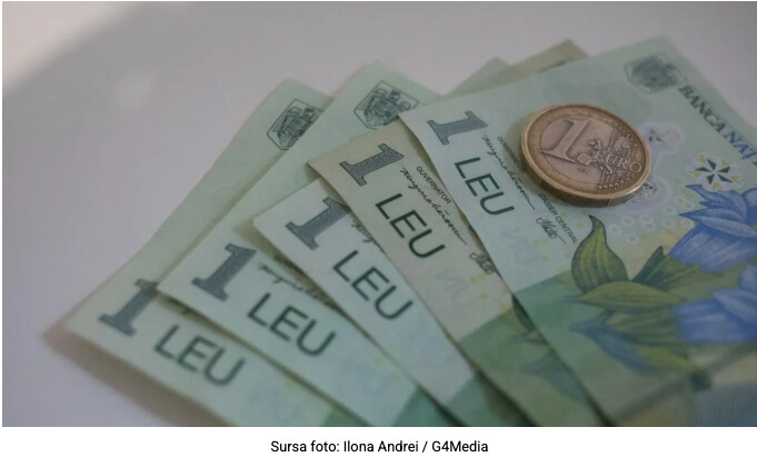 Prăbușire istorică pentru leu pe interbancar: euro a atins pragul de 5,35 lei