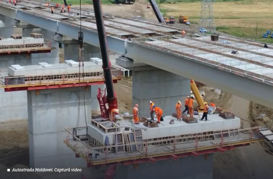 VIDEO 397 km de autostradă de la București la Pașcani pe Autostrada Moldovei?
