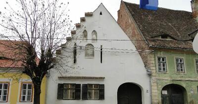 Casa Böbel din Sibiu, clădirea veche de peste 600 de ani încă locuită