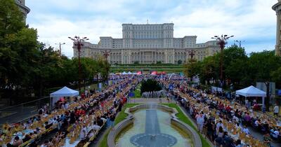 Masa record de 5 kilometri aduce 100.000 de euro pentru un spital pediatric