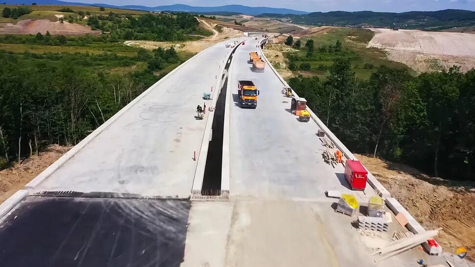 Autostrada Transilvania ajunge la Cluj: lotul Zimbor-Nădășelu a depășit 90%