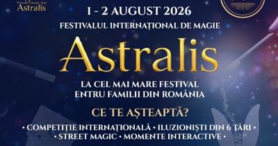 Magia mondială se reunește la Cluj: Festivalul ASTRALIS, inclus în circuitul FISM
