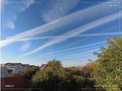 Scandalul dârelor de pe cer: ce s-a văzut deasupra României pe 2 octombrie/Trei articole despre „Scandalul Chemtrails România”
