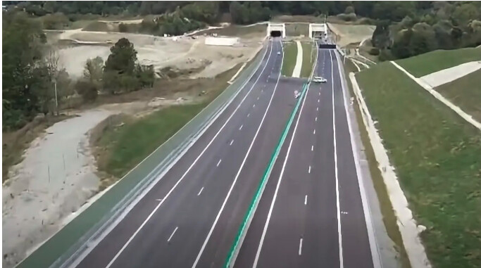 Lotul Tigveni-Curtea de Argeș al autostrăzii Sibiu-Pitești, gata cu peste doi ani înainte de termen