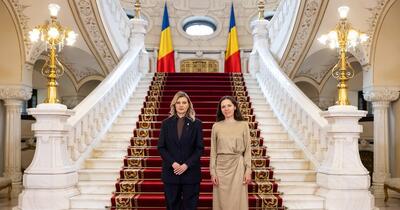 Mirabela Grădinaru și Olena Zelenska s-au întâlnit la Palatul Cotroceni. Mesajul transmis de prima-doamnă a Ucrainei