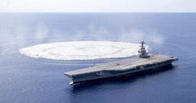 Incendiu la bordul portavionului american USS Gerald Ford, cea mai mare navă din lume de acest tip. Doi membri ai echipajului au fost răniți