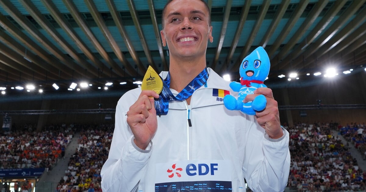 David Popovici, „regele sprintului” la Europene: O dublă istorică la Paris