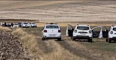 Dronă cu posibilă încărcătură explozivă, găsită într-un câmp din Vaslui