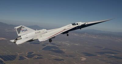  NASA testează luna aceasta avionul supersonic „tăcut”, cu promisiunea unei noi ere în aviația comercială