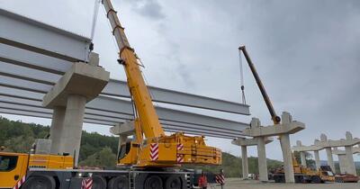 Șantierele record din vest: când se deschid marile viaducte de pe A1 și A3