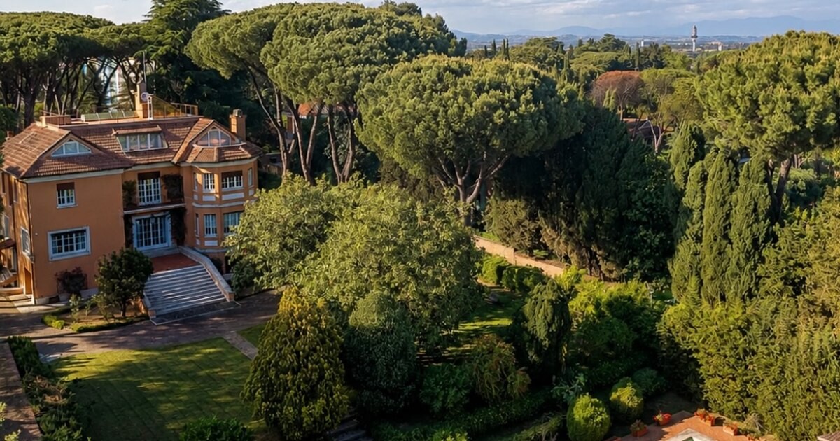 Vila istorică Gucci din Roma, scoasă la vânzare pentru 11,5 milioane de euro