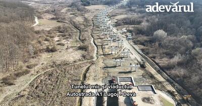 „Autostrada cu tuneluri” din vest, la jumătate. Finalizarea ei în 2026 devine tot mai incertă   