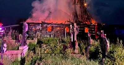 Monument istoric de peste 350 de ani, distrus de un incendiu în Maramureș